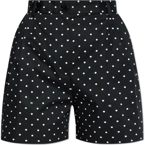Shorts mit Polka-Dot-Muster - Dolce & Gabbana - Modalova