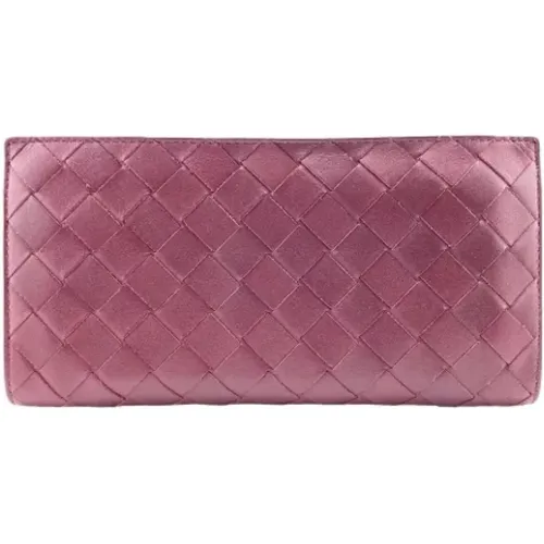 Pre-owned Wallets, unisex, , Size: ONE SIZE Pre-owned Leather wallets - Bottega Veneta Vintage - Modalova