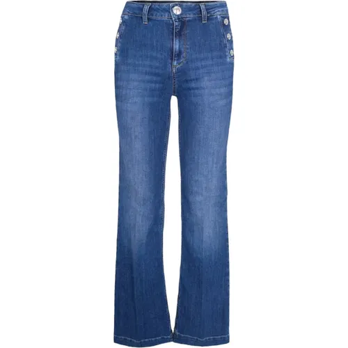 Boot-cut Jeans, female, , Size: W26 Boot-cut Jeans - Liu Jo - Modalova