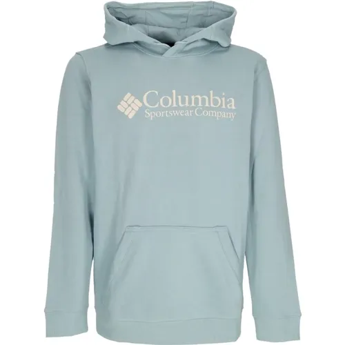 Hoodies, male, , Size: XL Basic Logo Hoodie Stone - Columbia - Modalova