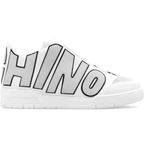 Sneakers, male, , Size: 7 US Sneakers with logo - Moschino - Modalova