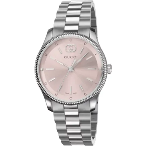 G-Timeless 29 mm stainless steel case , female, Sizes: ONE SIZE - Gucci - Modalova