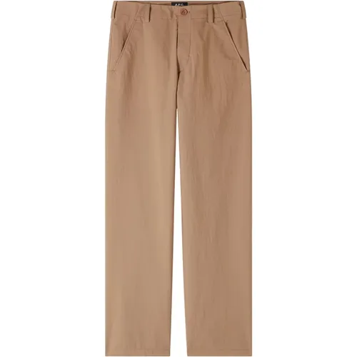 Wide Trousers, male, , Size: L Mathurin Pants - A.p.c. - Modalova