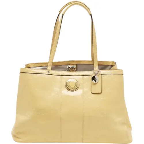 Pre-owned Tote Bags, female, , Size: ONE SIZE Pre-owned Leather totes - Coach Pre-owned - Modalova