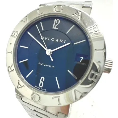 Pre-owned Watches, male, , Size: ONE SIZE Pre-owned Stainless Steel watches - Bvlgari Vintage - Modalova