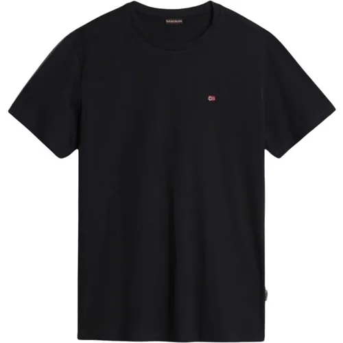 Short Sleeve T-Shirt , male, Sizes: L, 2XL, 3XL, M, XL, S - Napapijri - Modalova