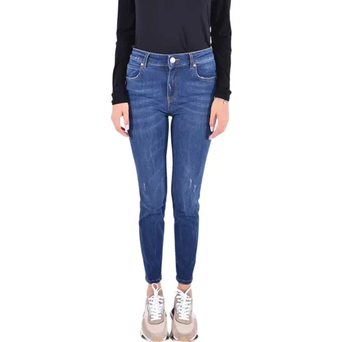 Skinny Jeans Sabrina , female, Sizes: W27, W26, W28 - pinko - Modalova