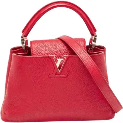 Pre-owned Leather handbags , female, Sizes: ONE SIZE - Louis Vuitton Vintage - Modalova