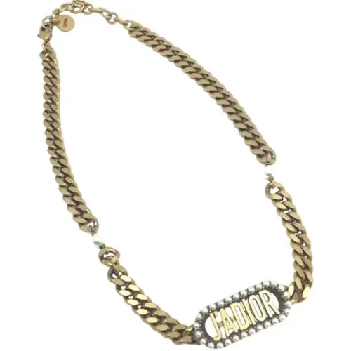 Pre-owned Jewellery, female, , Size: ONE SIZE Pre-owned Metal dior-jewelry - Dior Vintage - Modalova