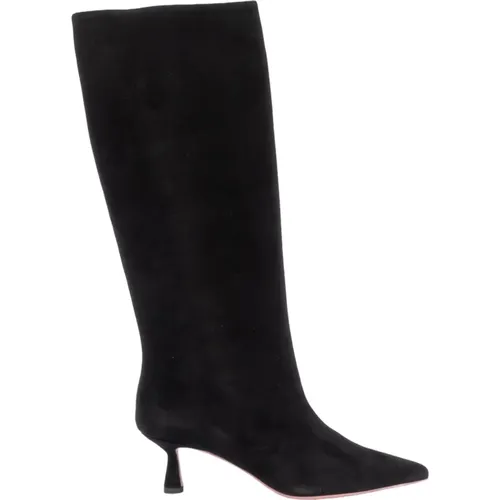 Suede Boots with 60mm Heel , female, Sizes: 4 UK, 8 UK - Aldo Castagna - Modalova