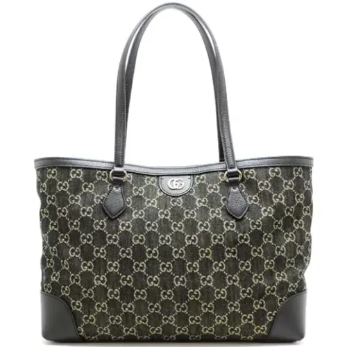 Pre-owned Tote Bags, female, , Size: ONE SIZE Pre-owned Fabric gucci-bags - Gucci Vintage - Modalova