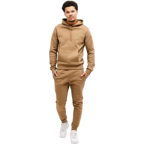 Training Sets, male, , Size: 2XL Hooded Tracksuit Men - Lacoste - Modalova