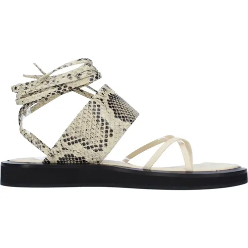 Sandalen Weiß , Damen, Größe: 36 1/2 EU - Paris Texas - Modalova