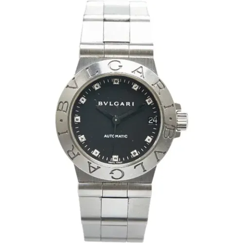 Pre-owned Watches, female, , Size: ONE SIZE Pre-owned Stainless Steel watches - Bvlgari Vintage - Modalova