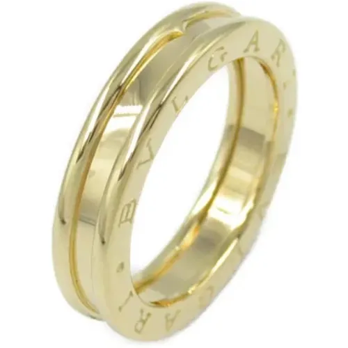 Pre-owned Jewellery, female, , Size: ONE SIZE Pre-owned Gold rings - Bvlgari Vintage - Modalova