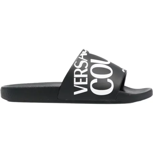 Sliders, female, , Size: 5 US Women's Shelly Slides - Versace Jeans Couture - Modalova