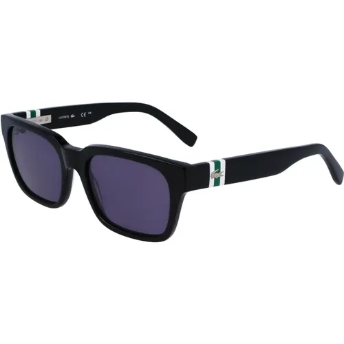 Schwarz Weiß/Dunkelgrau Sonnenbrille,Sonnenbrille,Sunglasses - Lacoste - Modalova