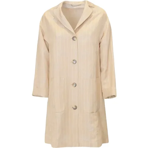 Single-Breasted Coats, female, , Size: XL Paul Dust Coat - The One - Modalova