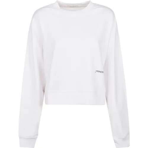 Sweatshirts,NE01 Nero Sweatshirt,Kurzer Pullover - Hinnominate - Modalova
