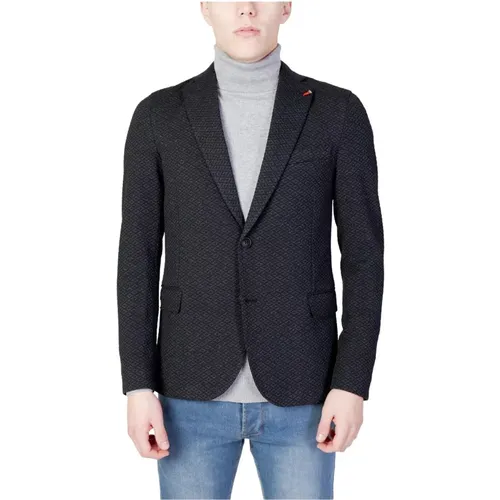 Klassischer Schwarzer Blazer mit Reverskragen - Mulish - Modalova