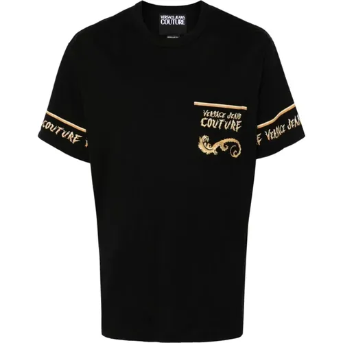 T-shirts and Polos ***cv , male, Sizes: L, XL, M - Versace Jeans Couture - Modalova