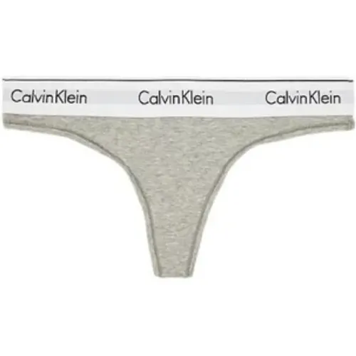 Bottoms, female, , Size: 2XL Cotton Thong Underwear - Calvin Klein - Modalova