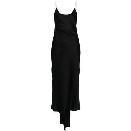 Textured Dress , female, Sizes: XL, L, 2XL - N21 - Modalova