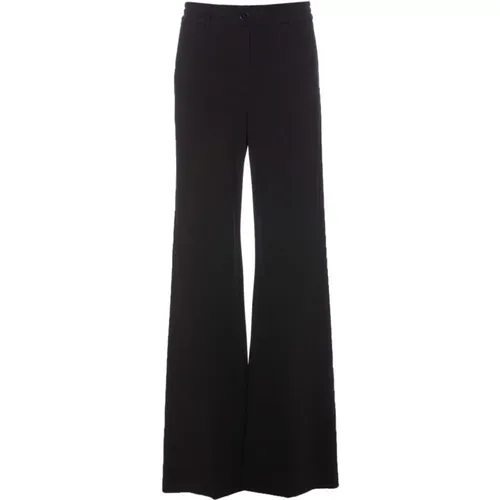 Stretch Schwarze Hose Niedrige Taille , Damen, Größe: XS - PATRIZIA PEPE - Modalova