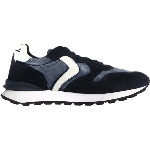 Blaue Sneakers Paris Race Man , Herren, Größe: 41 EU - Voile blanche - Modalova