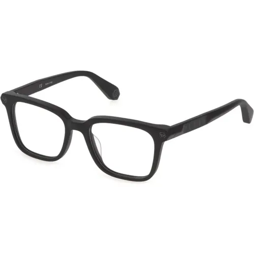 Glasses, unisex, , Size: 53 MM Matte Eyewear Frames - Philipp Plein - Modalova