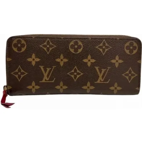 Pre-owned Wallets, female, , Size: ONE SIZE Pre-owned Canvas wallets - Louis Vuitton Vintage - Modalova