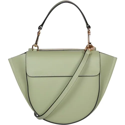 Stylish Leather Bag with Top Handle , female, Sizes: ONE SIZE - Wandler - Modalova