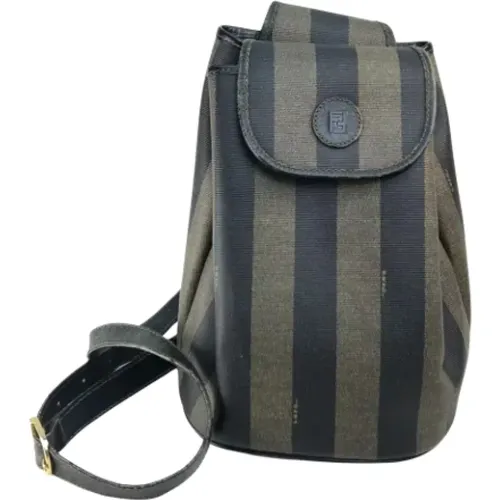 Pre-owned Cross Body Bags, female, , Size: ONE SIZE Pre-owned Canvas fendi-bags - Fendi Vintage - Modalova