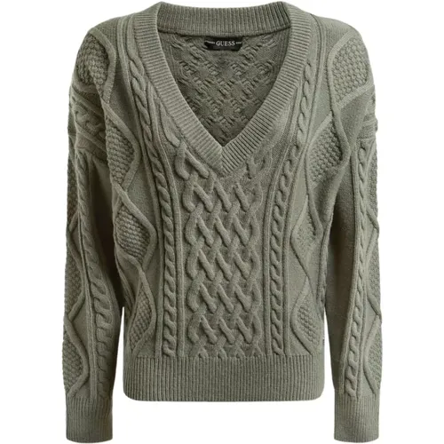 V-Ausschnitt Pullover Guess - Guess - Modalova