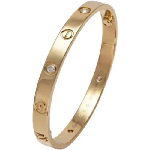 Pre-owned Jewellery, female, , Size: ONE SIZE Pre-owned Gold bracelets - Cartier Vintage - Modalova