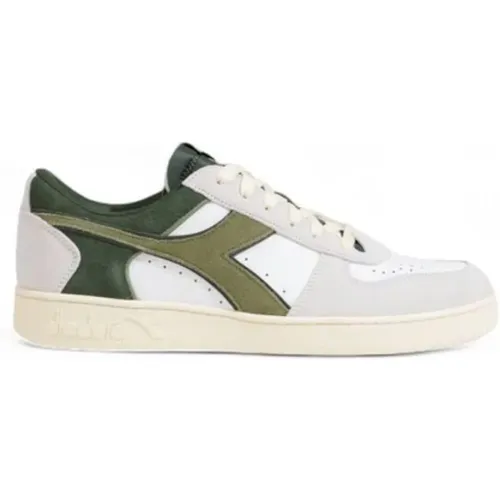 Sneakers, male, , Size: 8 US Sneaker Collection: Leather and Fabric - Diadora - Modalova