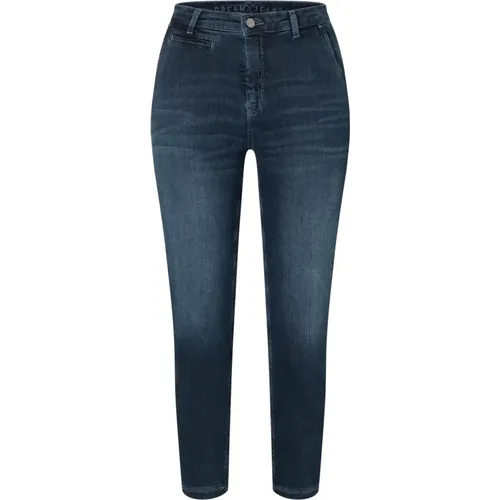 Traum Chino Denim Hose , Damen, Größe: M - MAC - Modalova