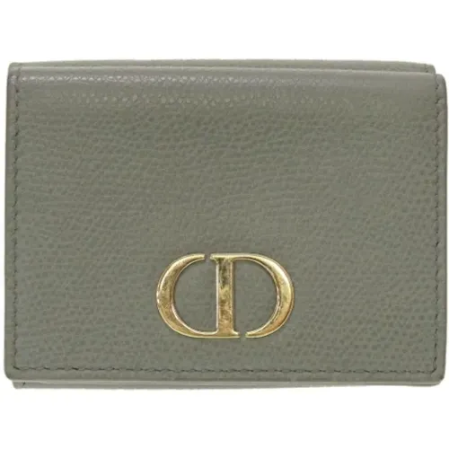 Pre-owned Wallets, female, , Size: ONE SIZE Pre-owned Leather wallets - Dior Vintage - Modalova