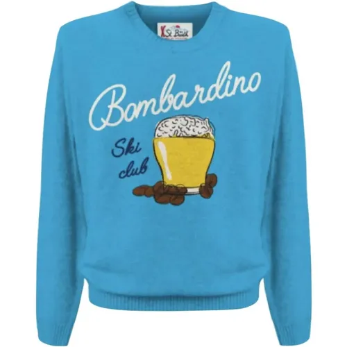 Ski Club Crew Neck Pullover - MC2 Saint Barth - Modalova