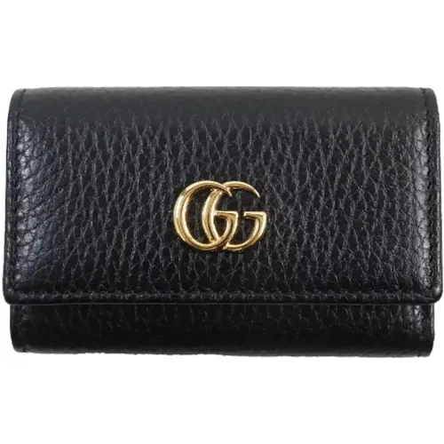 Pre-owned Accessories, female, , Size: ONE SIZE Pre-owned Leather key-holders - Gucci Vintage - Modalova