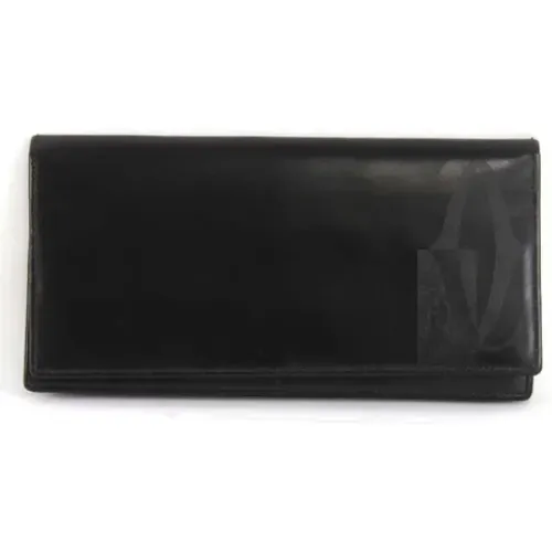 Pre-owned Wallets, female, , Size: ONE SIZE Pre-owned Leather wallets - Cartier Vintage - Modalova