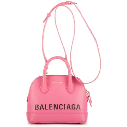 Pre-owned Handbags, female, , Size: ONE SIZE Pre-owned Leather handbags - Balenciaga Vintage - Modalova