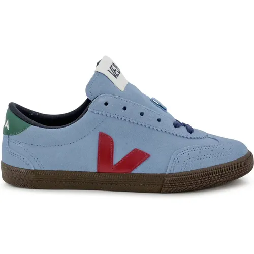 Sneakers with Inset Design and Logo , female, Sizes: 7 UK - Veja - Modalova