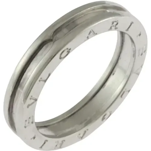 Pre-owned Jewellery, female, , Size: ONE SIZE Pre-owned Silver rings - Bvlgari Vintage - Modalova