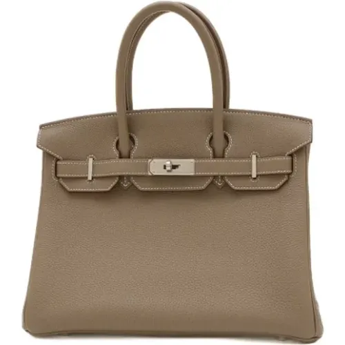 Pre-owned Handbags, unisex, , Size: ONE SIZE Pre-owned Leather handbags - Hermès Vintage - Modalova