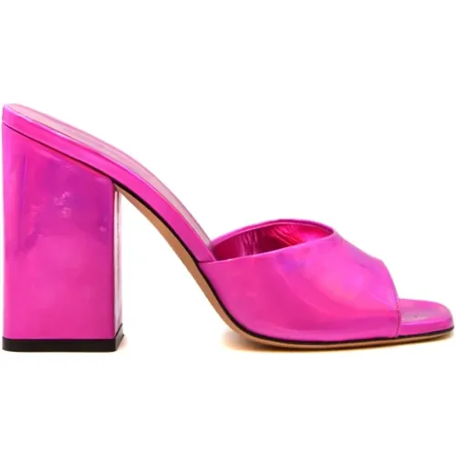 Womens Shoes Sandals Fuchsia Ss22 , female, Sizes: 4 UK - Paris Texas - Modalova