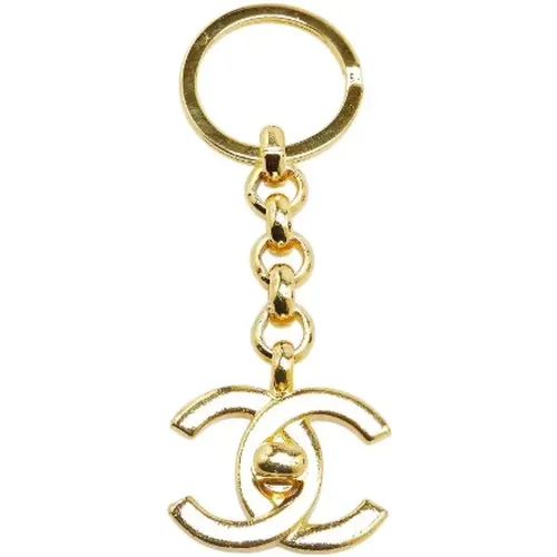 Pre-owned Accessories, female, , Size: ONE SIZE Pre-owned Metal key-holders - Chanel Vintage - Modalova