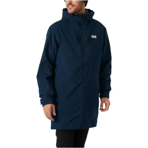 Rain Jackets, male, , Size: XL Waterproof Parka for Unpredictable Weather - Helly Hansen - Modalova