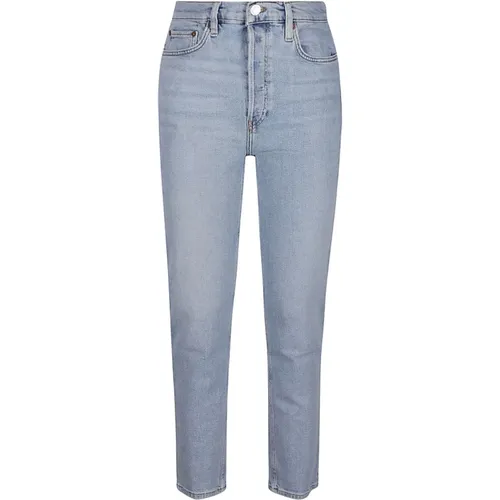 Slim-fit Jeans , Damen, Größe: W28 - Re/Done - Modalova