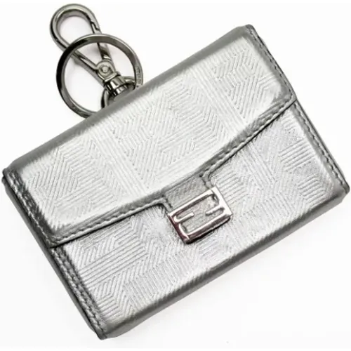 Pre-owned Accessories, male, , Size: ONE SIZE Pre-owned Leather key-holders - Fendi Vintage - Modalova